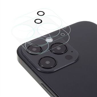 2 kpl 9H 3D Scratch karkaistu lasi takakameran linssin Ring iPhone 13 Pro Max 6,7 tuumalle
