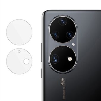 IMAK 1 Set Ultra Kirkas Pyöreä Ring Karkaistu lasi Takakameran Linssinsuojakalvo Huawei P50 Pro