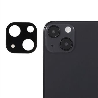 Karkaistu lasi kameran linssisuoja metallinen suojapuskurin kehyksen suojus iPhone 13 Ring 5,4 tuumaa - musta