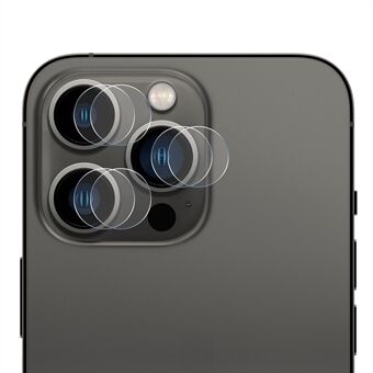 ENKAY 2 Group / Set Ultra-Thin HD 0,2 mm Clear Scratch- Kestävä karkaistu lasi kameran linssin takakalvo (3 kpl / ryhmä) iPhone 13 Pro / 13 Pro Maxille