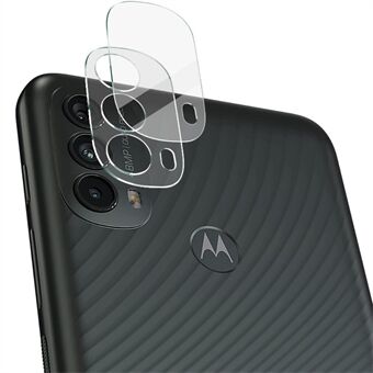 IMAK Anti-Scrach HD karkaistu lasikameran linssisuoja + akryylilinssinsuojus Motorola Moto E30 / E40