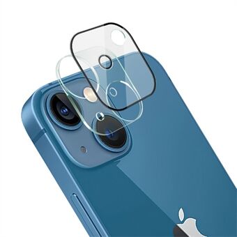 IMAK B -sarjan täysi kansi Scratch HD kirkas karkaistu lasi -kameran linssikalvo + linssinsuojus iPhone 13:lle 6,1 tuumaa / 13 mini 5,4 tuumaa