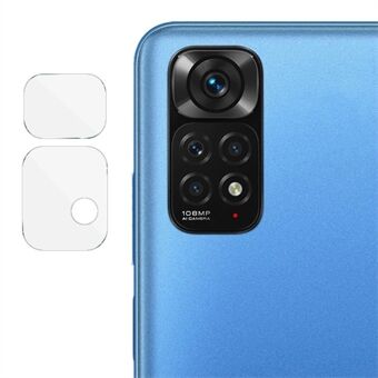 IMAK 1Set kameran linssisuojat Xiaomi Redmi Note 11S 4G:lle, HD Clear Scratch- Kestävä karkaistu lasi kameran linssin suojus