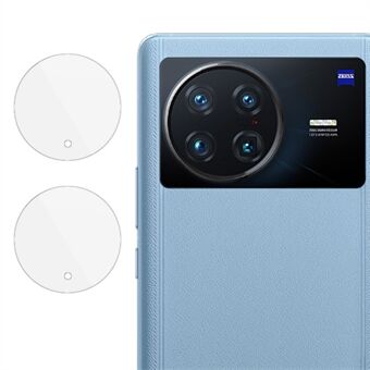 IMAK 2kpl / setti vivo X Note 5G:lle automaattisen absorptiokameran linssinsuoja Full Cover HD karkaistu lasikalvo