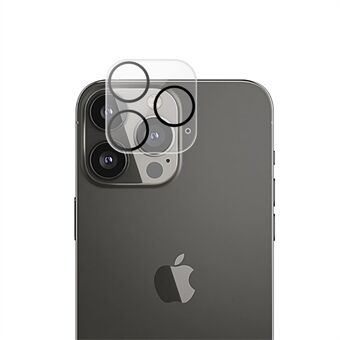 MOCOLO iPhone 14 Pro 6,1 tuuman kameran linssisuoja Night Circle ympyrällä, 9H Scratch karkaistu lasi silkkitulostuskameran linssikalvo