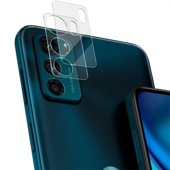 IMAK-kameran linssikalvo Motorola Moto G42 4G Anti-Oil Ultra kirkas kulumista estävä karkaistu lasilinssin suoja + akryylilinssin suojus