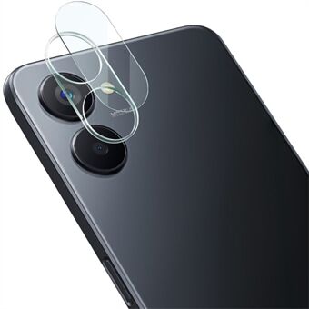 IMAK-kameran linssikalvo Realme V20 5G:lle kulumista estävä öljynkestävä teräväpiirto karkaistu lasilinssisuoja + akryylilinssinsuojus