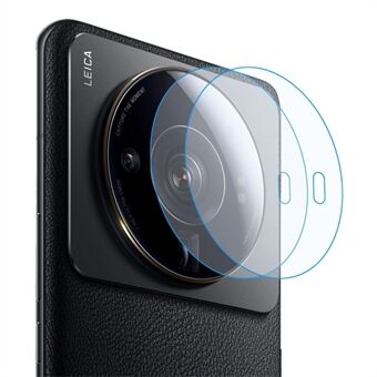 ENKAY HAT- Prince 2 kpl / sarja Xiaomi 12S Ultra 5G -kameran linssisuojalle 9H 0,2 mm korkea alumiini-silikonilasi täyskansikalvo