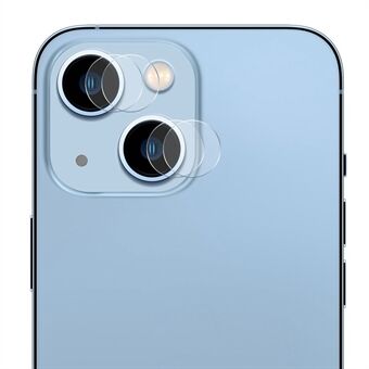 ENKAY HAT Prince 2 -setit iPhone 14:lle 6,1 tuuman / 14 Max 6,7 tuuman kameran linssinsuoja 0,2 mm Full Glue karkaistu lasikalvo (2 kpl / sarja)