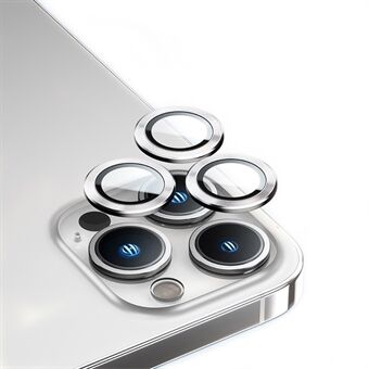 BENKS iPhone 14 Pro 6,1 tuuman kameran linssisuoja täyssuoja Korkea alumiini-piilasi Scratch Ultra HD -alumiiniseoksesta valmistettu kameran kansi