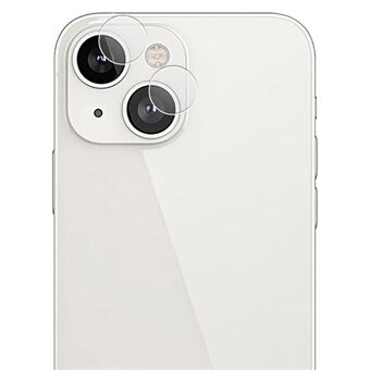 AMORUS 1Set kameran linssisuoja iPhone 13 minille 5,4 tuumaa / 13 6,1 tuumaa, Scratch kestävä karkaistu lasi kirkas kalvo, yksittäinen Ring