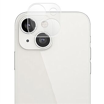 AMORUS-kameran linssinsuoja iPhone 13 minille 5,4 tuumaa / 13 6,1 tuumaa, karkaistu lasi Ultra HD Scratch silkkitulostuslinssikalvo