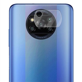AMORUS Xiaomi Poco X3 / X3 NFC / X3 Pro -kameran linssisuoja Ultra Clear Full Glue -hankausta estävä karkaistu lasilinssikalvo