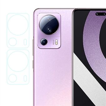 ENKAY HAT- Prince 2kpl / sarja kameran linssinsuoja Xiaomi Civi 2 5G:lle, karkaistu lasi, teräväpiirtoinen linssisuojakalvo