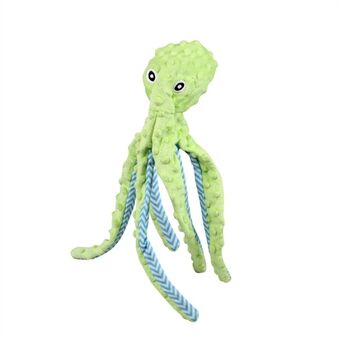 TG-CTOY060 Söpö sarjakuva Octopus Pet Pehmolelu Kitisevä koiran pureman leikkilelu