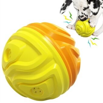YSQ-03 TPR Lemmikkien vinkuva lelu äänillä koiranpennulle purulelu hampaiden puhdistamiseen hampaiden puhdistuspallo työkalu herkkujen annosteluun