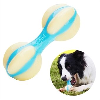 EETOYS M -kokoinen käsipainon muotoinen lemmikkilelu PA+PU puremisenkestävä koiran pureskeluväline interaktiivinen lelu