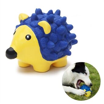 EETOYS koiranpentu squeak pehmeä lateksilelu sarjakuva siilin muotoinen lemmikki interaktiivinen lelu