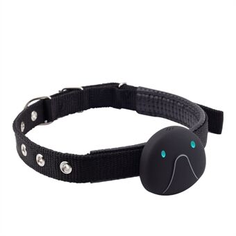 F9 Smart Pet GPS-paikannuslaite Kaulapanta Koira Kissa GPS-paikannuslaite - musta