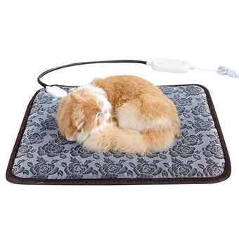 Pet Heating Pad Pet Winter Warmer Anti-Bite Tube Anti-Dirty Mat Bed Blanket Waterproof Electric Bed Mat for Dogs Cats