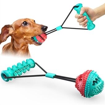 Koiran purulelu Lemmikkien puruluu purulelu hampaiden puhdistusharjoituslelu Interaktiivinen lemmikkieläinten herkkupallo
