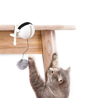 Electric Pet Cat Play Ball Pounce Chase Rattle purulelu