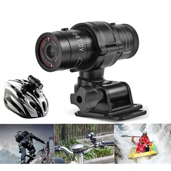 F9 HD 1080P 120 astetta ulkourheilu DV- Outdoor vedenpitävä pyörän moottoripyörä kypärä videokamera