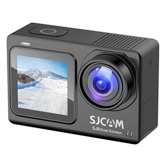 SJCAM SJ8 Dual Screen Action Camera 2,33" kosketusnäyttöinen 4K HD -kamera Monitoiminen vedenpitävä ratsastustallennin ja Vision valokuvausta varten