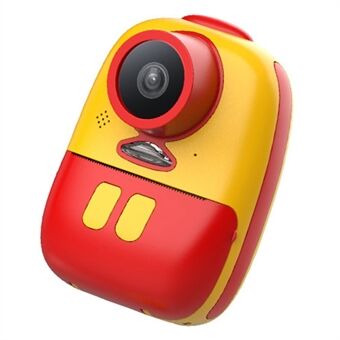 D10m 1080P söpö Instant Print Selfie -kamera 2,0 tuuman näytöllä Kids, videokamera ladattava lasten lelu oppimiskamera