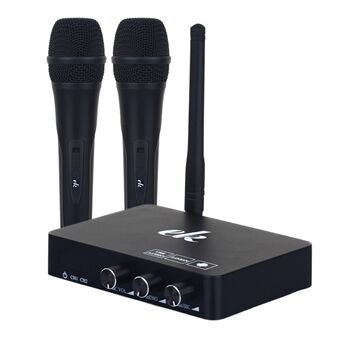 K2 Professional Wireless Karaoke Machine mikrofonijärjestelmä puhelimelle/TV:lle/TV Boxille/PC:lle