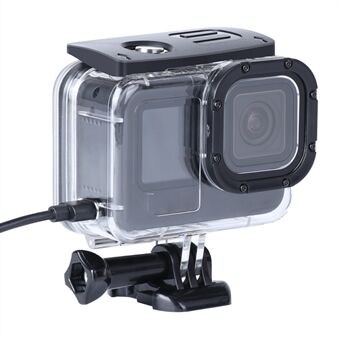Kameran putoamissuojakotelon kuorikotelo sivukaapelin reiällä GoPro Hero 10/9:lle