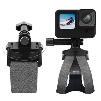 TELESIN GP-WFS-221 360 astetta pyörivä rannehihna kameran pidikkeen kiinnityshihna GoPro Hero 10/9 -toimintakameralle