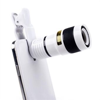 8X Zoom Telephoto Lens Cell Phone Camera Lens for iPhone, Samsung, Huawei, External Lens HD No Vignetting Monocular Telescope