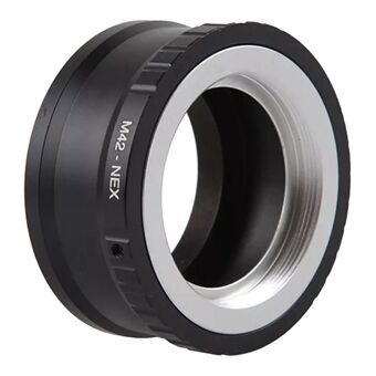 M42-NEX-metallikameran linssin Ring vaihto M42-objektiiviin Sony NEX-5 / NEX-F3 -kameroihin