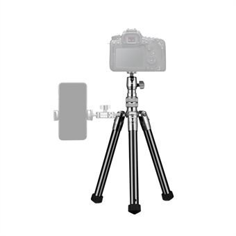 ULANZI SK-04 Jatkettava yksijalkainen kolmijalkainen Selfie Kylmäkenkäpuhelimen pidike mikrofonin LED-valolle