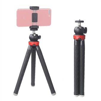 XILETU XS-110 Kannettava kamerajalustalusta Matkailu Outdoor Live Selfie Stick Stand puhelinpidikkeellä