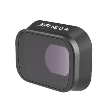 JUNESTAR JSR-1663-11 ND32PL alumiiniseoskehys + lasisuodatin DJI Mini 3 Pro NDPL -kameran linssisuodattimelle