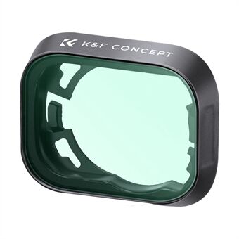 K&F CONCEPT KF01.2034 Vedenpitävä monipäällysteinen UV-suodatin DJI Mini 3 Pro Scratch HD Yksipuolinen heijastamaton vihreä kalvosuodatin