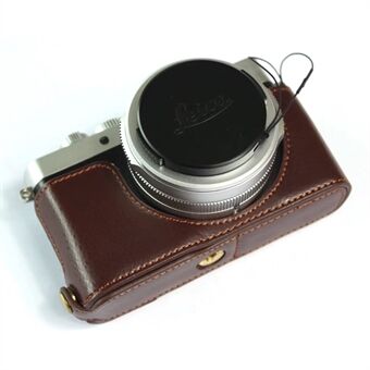 Leica D-lux7 -kamerakotelolle, aito nahkainen puolivartalon suoja