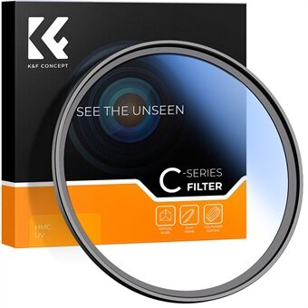 K&F CONCEPT KF01.1429 82 mm MC UV-kameran linssisuodatin, valoa läpäisevä Ultraohut heijastamaton Scratch suodatin
