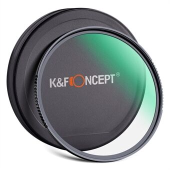 K&F CONCEPT KF01.1869 Nano X 82mm MC UV-suojaus pyöreä suodatin Iskunkestävä HD vedenpitävä karkaistu DSLR-kameran linssisuodatin 28 monikerroksisella pinnoitteella