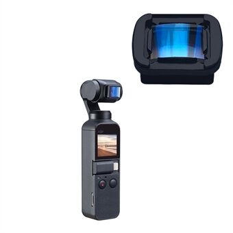 1,33X Anamorfinen objektiivi Laajakulmaobjektiivi DJI Osmo Pocket / Pocket 2 Movie Shooting Video Shooting kameran linssille