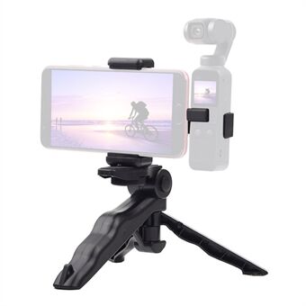 ZZCP5024 Kannettava kolmijalkakiinnittimen jalustan jatkoteline DJI Pocket 2 -kädessä pidettävän gimbal-kameran lisävarusteille