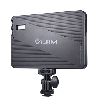 ULANZI VIJIM VL108 LED-valokuvausvalo 3200K-5500K himmennettävä paneelilamppu videovlogin täyttövalo