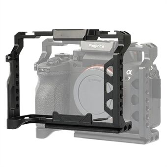 POYINCO Sony A7M4 / M3 / R3 kameralle Iskunkestävä Shake kamerahäkki Kehyksen suojakotelo
