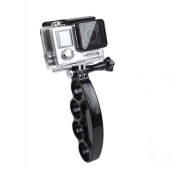 Knuckles Handheld Selfie -pidike + ruuvi GoPro HERO 4/3 + / 3/2/1 / SJ4000 / SJ5000 / SJ6000 / Xiaomi Yi
