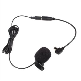 Mini-USB-mikrofoni klipsillä + mikrofonisovittimella GoPro Hero 4/3 + / 3:lle