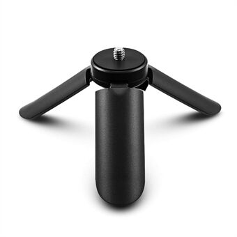LDX-128 minijalustateline Selfie Stick Stand -vakain Gopro-urheilukameralle - musta
