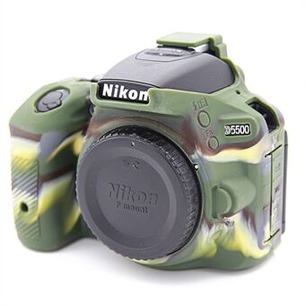 Nikon D5500 D5600 kameroille Pehmeä silikoni suojaava kuorikotelo