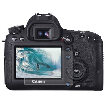 PULUZ PU5502 Canon 6D -kameralle 9H karkaistu lasi näytönsuoja 0,3mm 2,5D